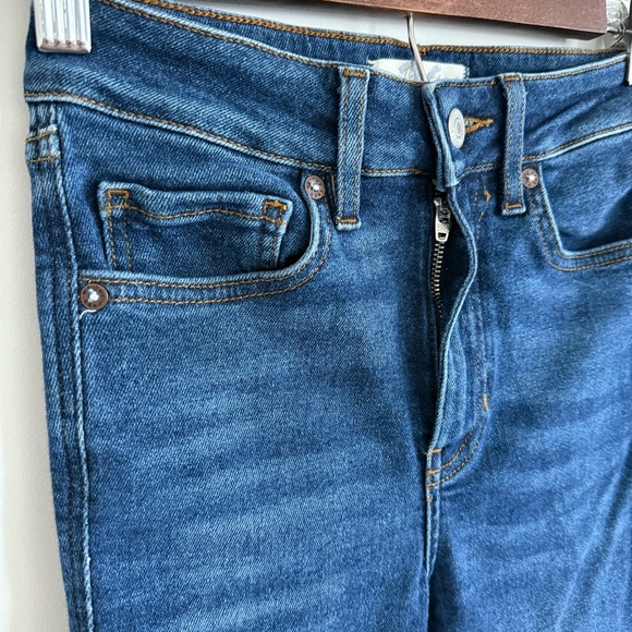 Free People We the Free Raw High Rise Jegging Skinny Jeans Size 26 - Picture 8 of 14